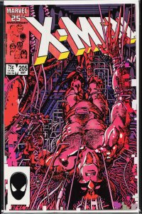 The Uncanny X-Men #205 (1986) X-Men