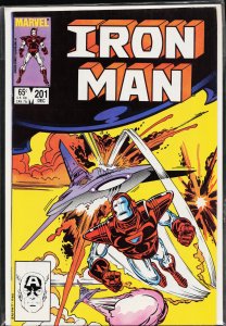 Iron Man #201 (1985) Iron Man