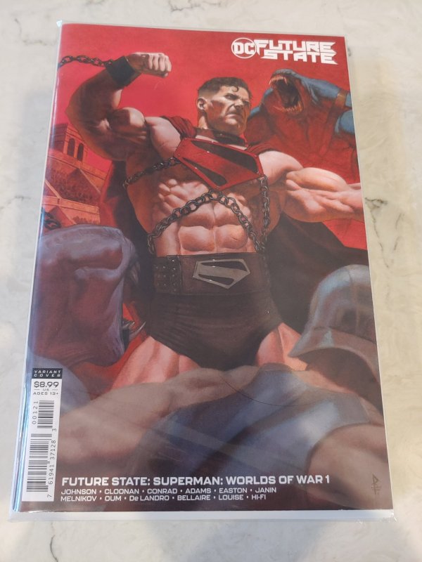 FUTURE STATE: SUPERMAN: WORLDS OF WAR #1  RICCARDO FEDERICI VARIANT