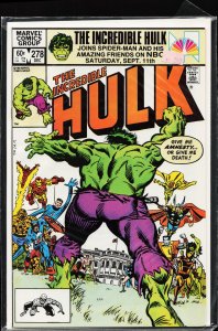The Incredible Hulk #278 (1982) Hulk