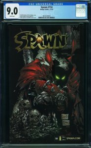 Spawn #114 (2002) CGC 9.0 VFNM