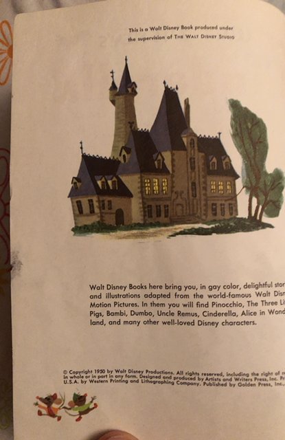 Cinderella, little golden book, 1950,