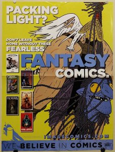 Image Comics We Believe In Fantasy 2018 Folded Promo Poster New! [FP329]