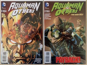 AQUAMAN AND THE OTHERS 1-11 + VARIANT OF ISSUE 1 | NEW 52 | 2014-15 | COMPLETE!