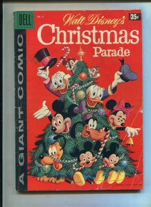 DELL GIANT WALT DISNEY'S CHRISTMAS PARADE #9  (5.5) FILE COPY!
