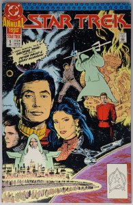 Star Trek Annual 1 DC Comics 1990 6.0 FN by George Takei Mr Sulu & Peter David