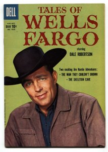 Four Color Comics #1023  Tales of Wells Fargo TV Photo cover VF