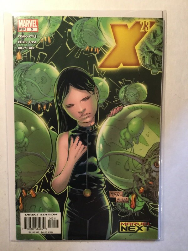 X-23 5 Near Mint Nm Marvel