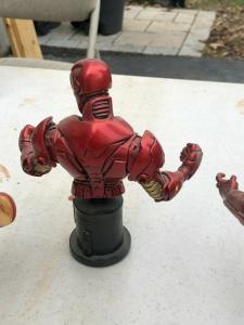 Iron Man 3 pack Silver Centurion Modern Retro Marvel Bowen Mini Bust 2235/2500