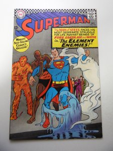 Superman #190 (1966) VG+ Condition