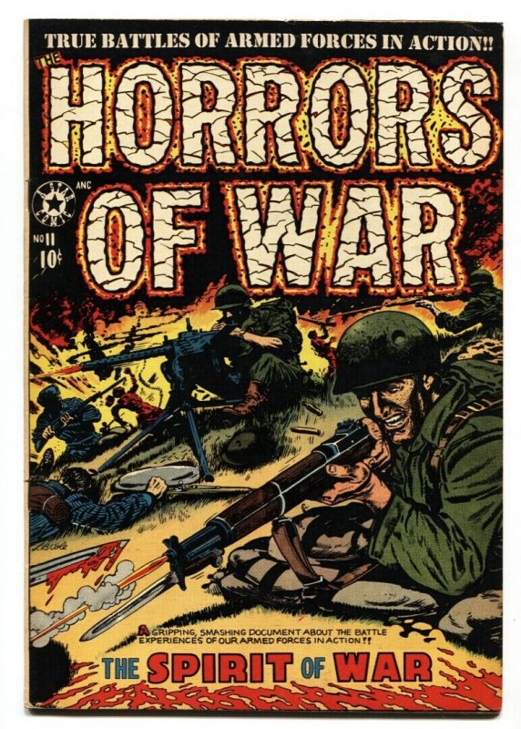 Horrors of War #11-1st issue-GHOST OF HITLER-L.B. Cole comic book