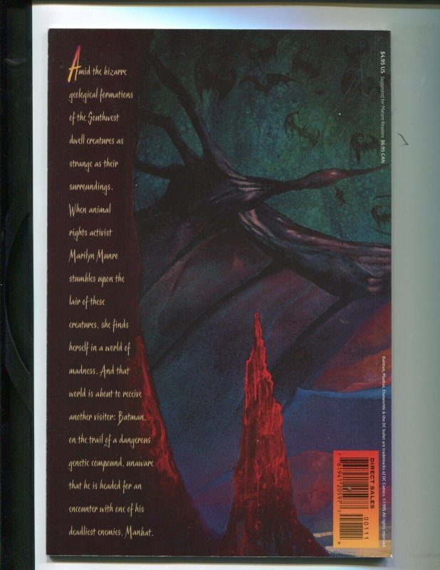 BATMAN: MANBAT #1 (VF) DELANO!! BOLTON!! 1995