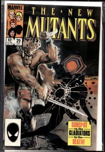 The New Mutants #29 (1985) New Mutants [Key Issue]