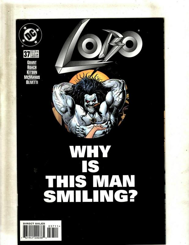 Lot of 12 Lobo DC Comic Books #37 38 39 40 41 42 43 44 45 46 47 48 J407