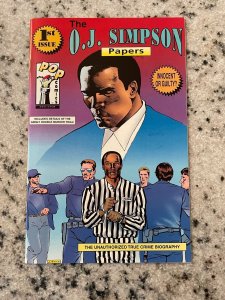 The O.J. Simpson Papers # 1 NM Pop Comics Comic Books True Crime Biography RH9