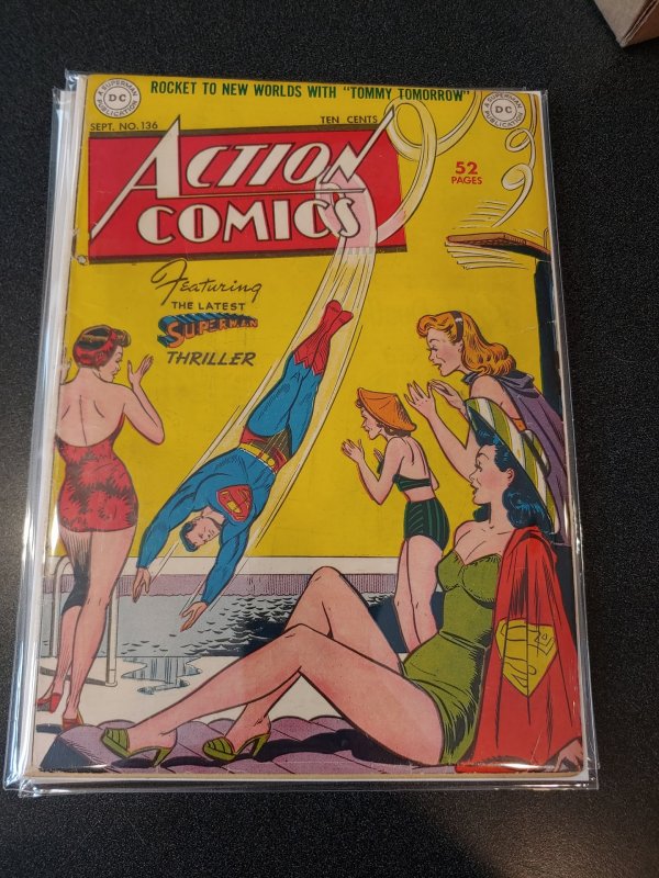 ACTION COMICS #136 GOLDEN AGE CLASSIC