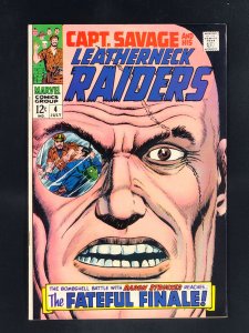 Captain Savage #4 (1968) VF+