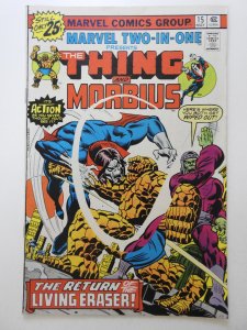 Marvel Two-in-One #15 (1976) Thing and Morbius! MVS Intact! Sharp VG Condition!