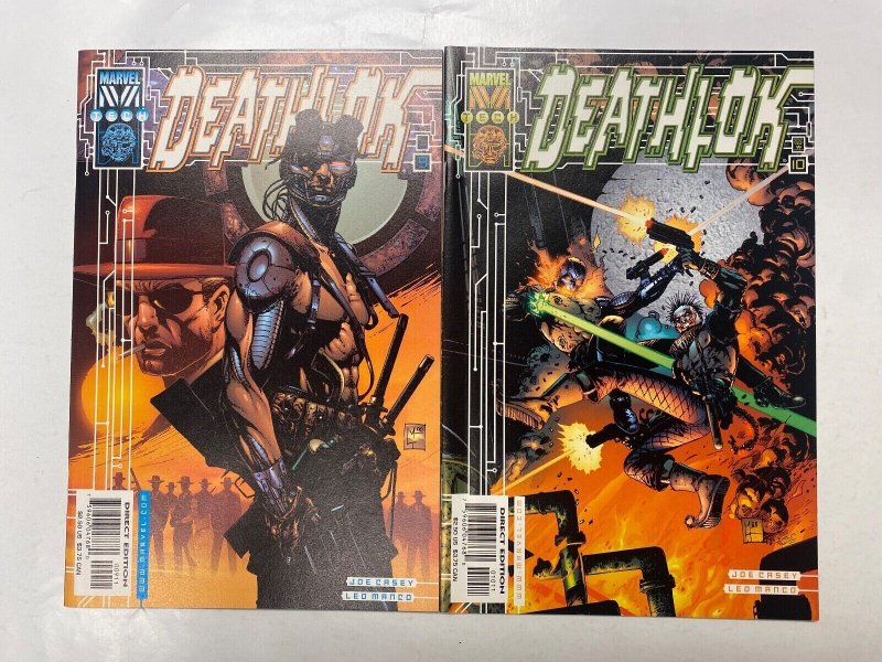 3 Deathlok MARVEL comic books #9 10 11 70 KM13