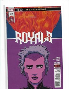 ROYALS #10 Marvel Comics    Nw60