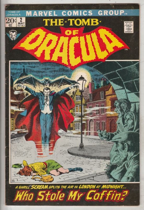 Tomb of Dracula #2 (May-71) VF/NM High-Grade Dracula