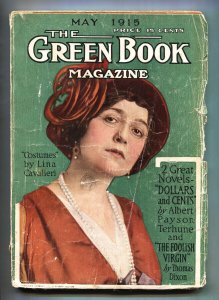 Green Book 5/1915-Albert Payson Terhune-Rare early pulp magazine