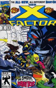 X-Factor #75 VF ; Marvel | Peter David Mr. Sinister