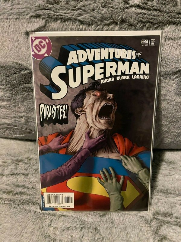 19 Issue Lot Adventures of Superman Issues Ranging From 425-633; Minor Keys!