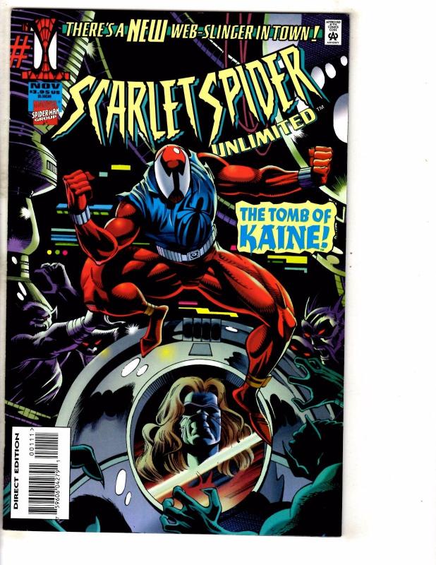 10 Marvel Comics Spider 1 2 Unltd 1 Soldiers 1 Hulk 2 Rogue 1 2 Robocop 8 + GM11