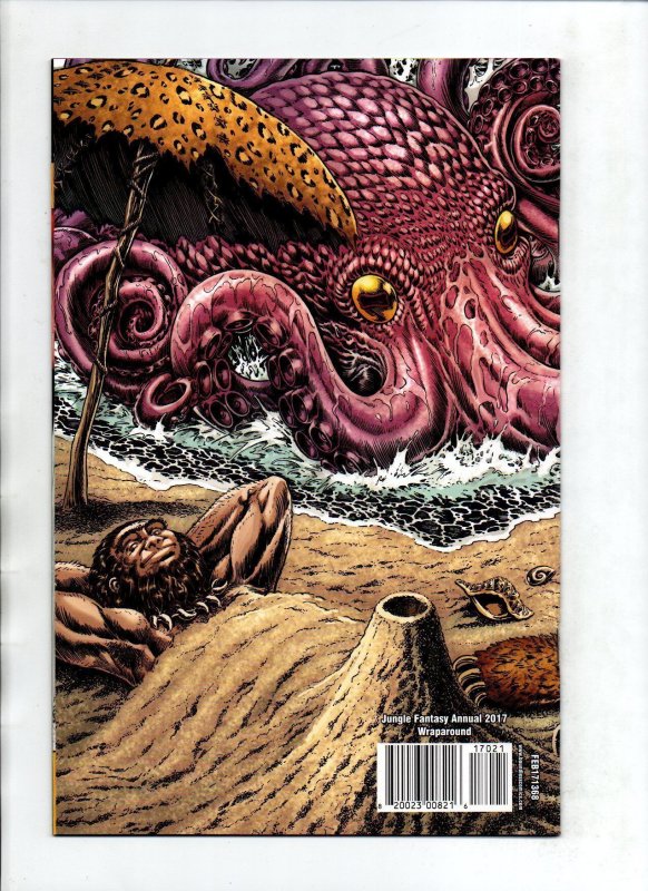 Jungle Fantasy Annual Wrap Cover Variant - 2017 - NM