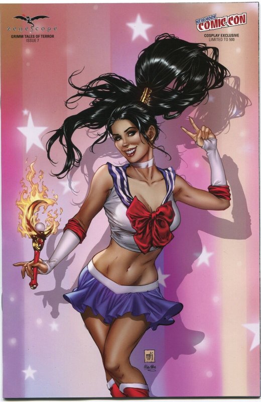 Grimm Fairy Tales of Terror V4 #7 New York Comic Con Salior Moon Cosplay Cover D