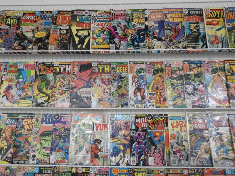Huge Lot 170+ Comics W/ Silver and Bronze Comics Avg VG Condition!! MUST SEE!!
