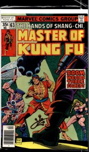 Master of Kung Fu #63 (1978) Master of Kung Fu / Shang-Chi [Key Issue]