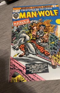 Creatures on the Loose #32 (1974)manwolf vs kraven