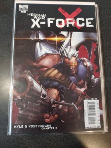 X-FORCE #15 (2009) MARVEL COMICS MESSIAH WAR! STRYFE VARIANT COVER