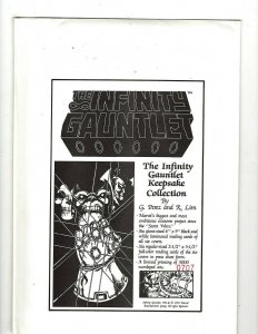 The Infinity Gauntlet Keepsake Collection 6 Trading Card Covers #'d 707 J513