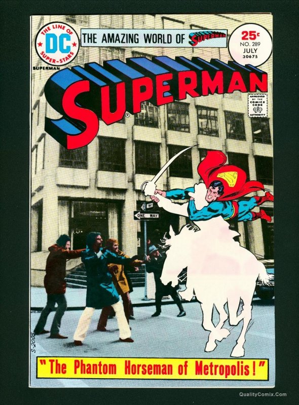 Superman #289 NM+ 9.6