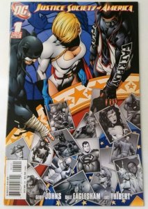 Justice Society of America #1 VF + (2007) Variant 1st Cyclone