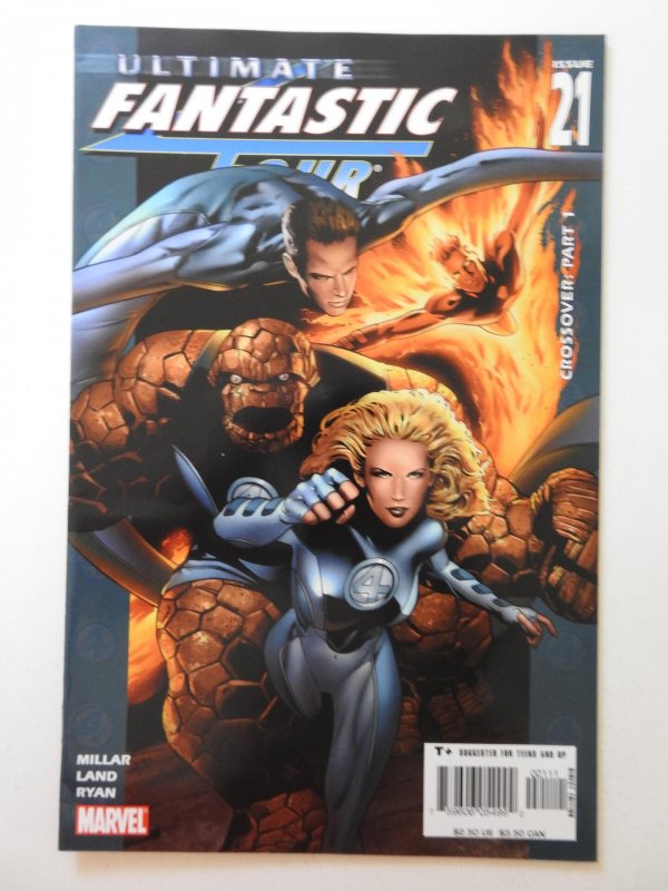Ultimate Fantastic Four #21 Origin Virus That Led To Marvel Zombies! Sharp VF-NM