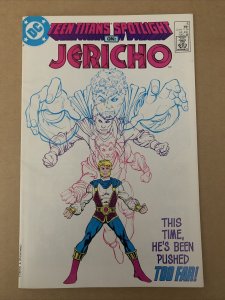 Teen Titans Spotlight #5 JERICHO (1986,  DC Comics)  