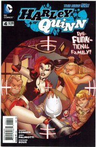 Harley Quinn #4 (2014 v2) Jimmy Palmiotti Amanda Conner 1st Full Sy Borgman NM