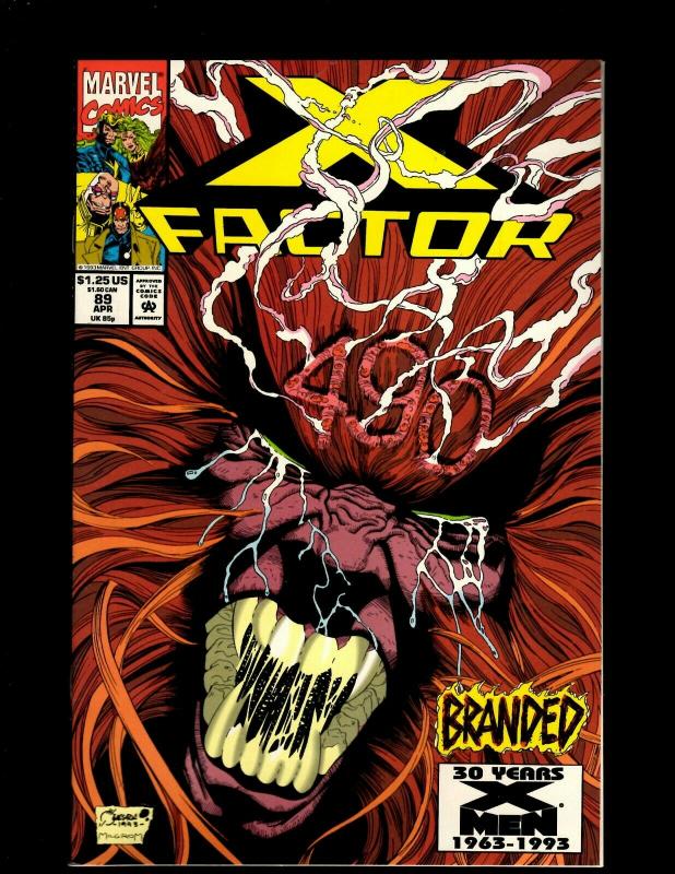 Lot of 12 X-Factor Marvel Comic Books #84, #85, #88, #89, #92, #93-99, JF20 