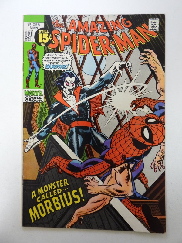The Amazing Spider-Man #101 (1971) 1st appearance of Morbius FN/VF condition
