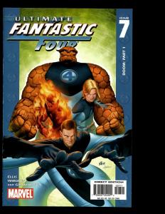 Lot Of 12 Ultimate Fantastic Four Marvel Comics # 1 2 3 4 5 6 7 8 9 10 11 12 SM7