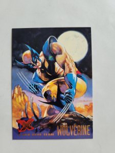 Marvel 95 Fleer Ultra Trading Card: X-Men Blue Team: Wolverine #99