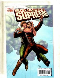 Lot Of 8 Squadron Supreme Marvel Comic Books # 1 2 3 4 5 6 7 1 Straczynski CJ14