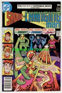 SHADE, The CHANGING MAN #1 2, 4 5, 7, VF/NM,  1st app, Steve Ditko, 1977, 5 iss