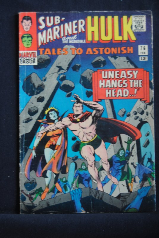 Tales to Astonish #76, Sub-Mariner Cover