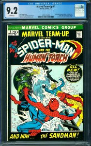 Marvel Team-Up #1 (1972) CGC Graded 9.2