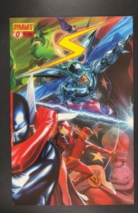 Project Superpowers #0 Alex Ross Connecting Cover - Right Side (2008)